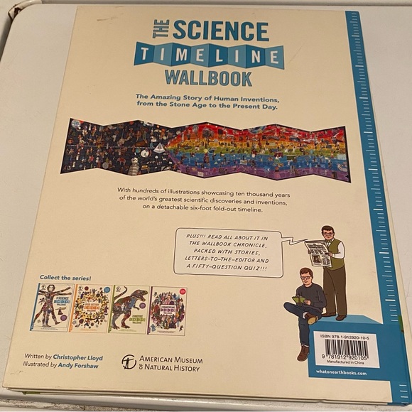 The Science Timeline Wallbook: Unfold The Story Of Inventions- - Picture 2 of 2